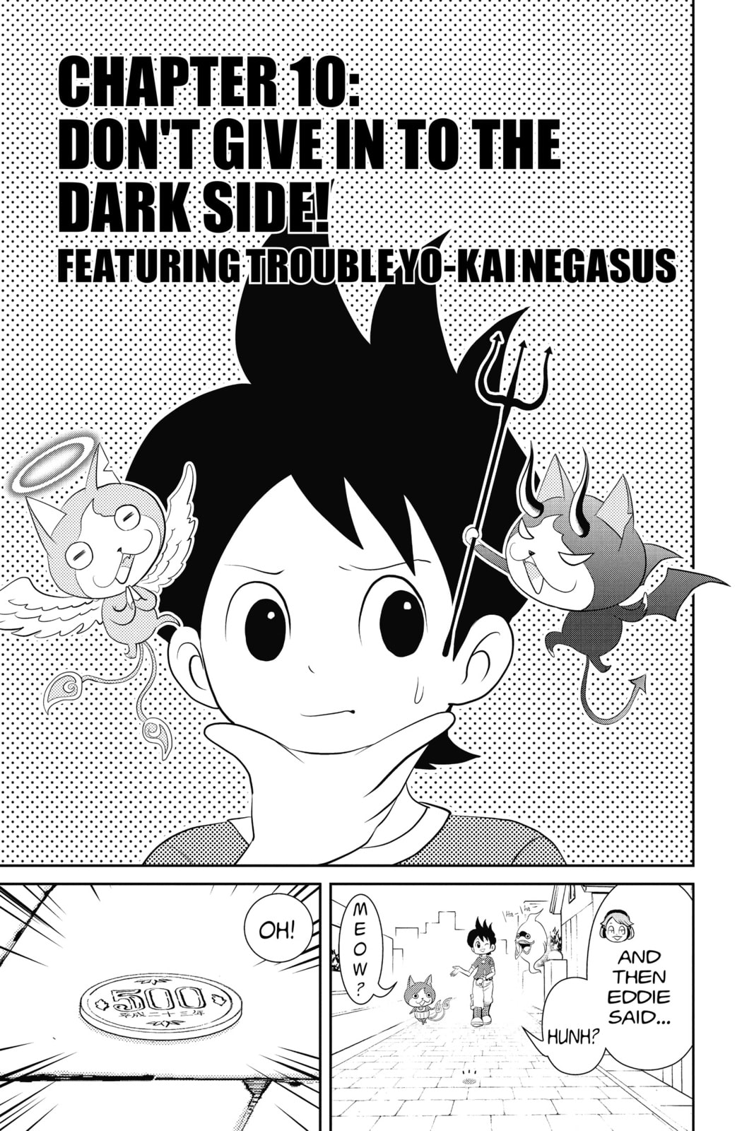 Don‘t Give in to the Dark Side! featuring Trouble Yo~kai Negasus page 0