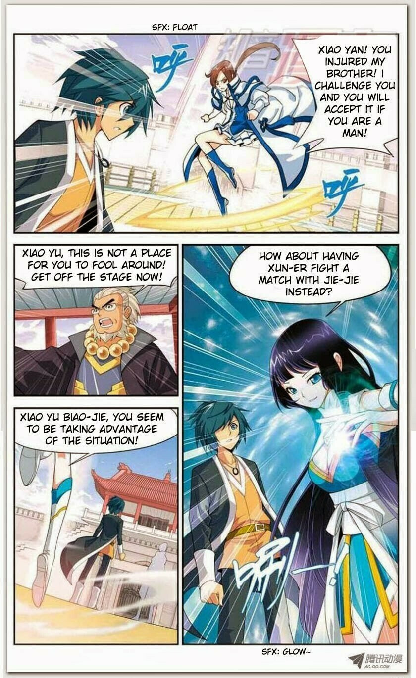 Xiao Yan VS Xiao Ning page 16