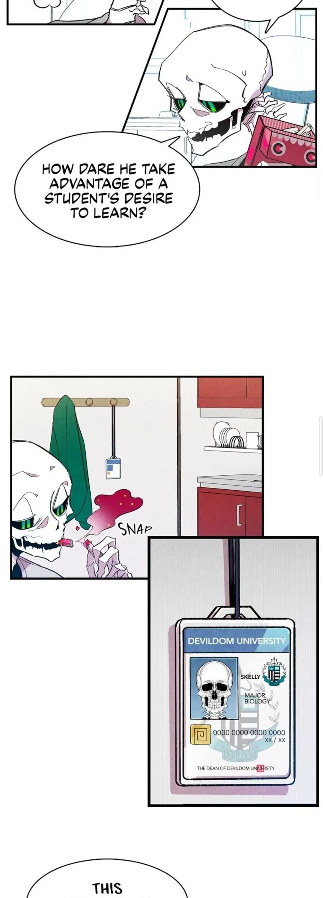 The Skeleton Becomes a Cat Dad – Chapter 1 page 37