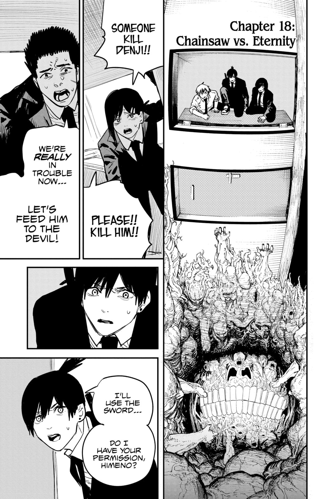 Chainsaw vs Eternity page 0