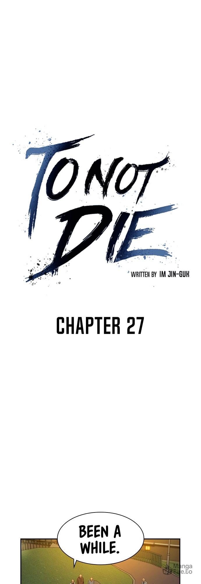 To Not Die – Chapter 27 page 2