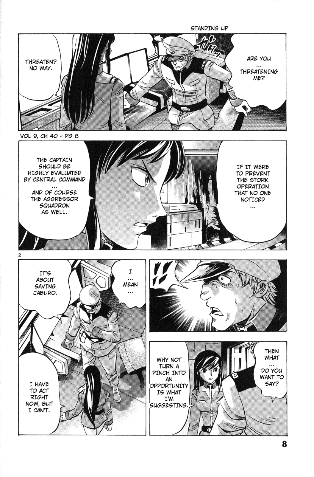 Mobile Suit Gundam Aggressor – Chapter 40 page 1