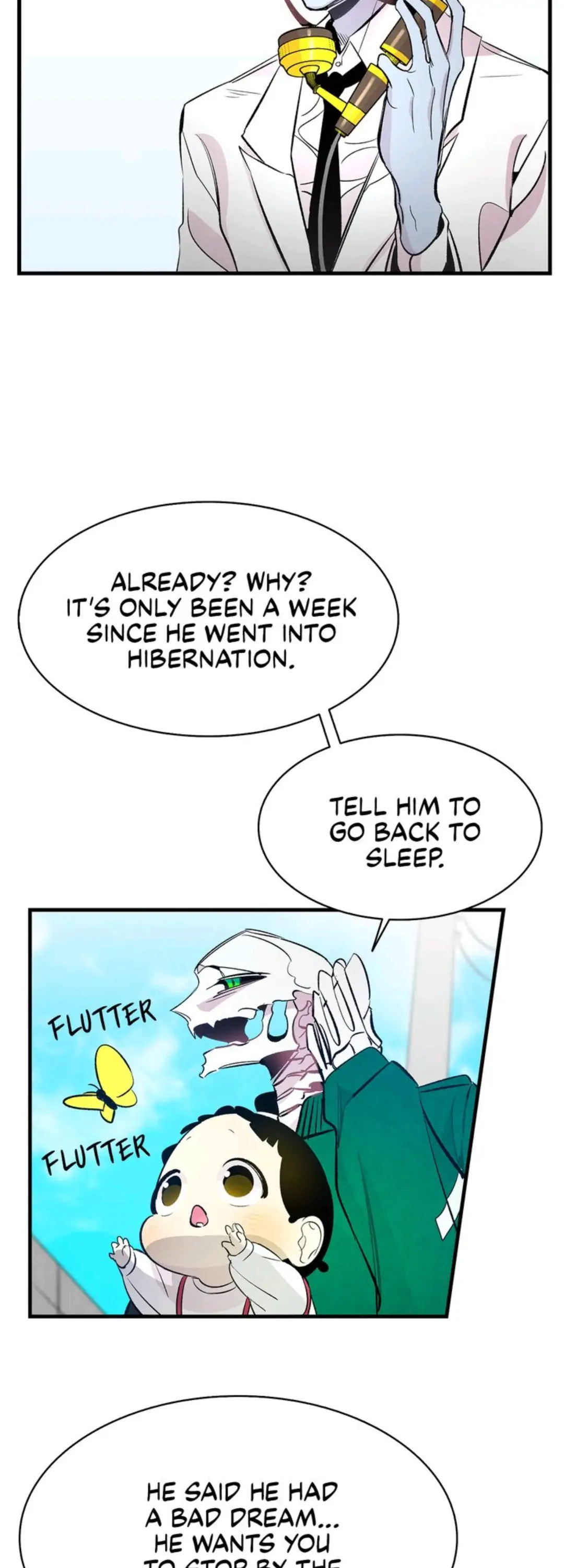 The Skeleton Becomes a Cat Dad – Chapter 46 page 12