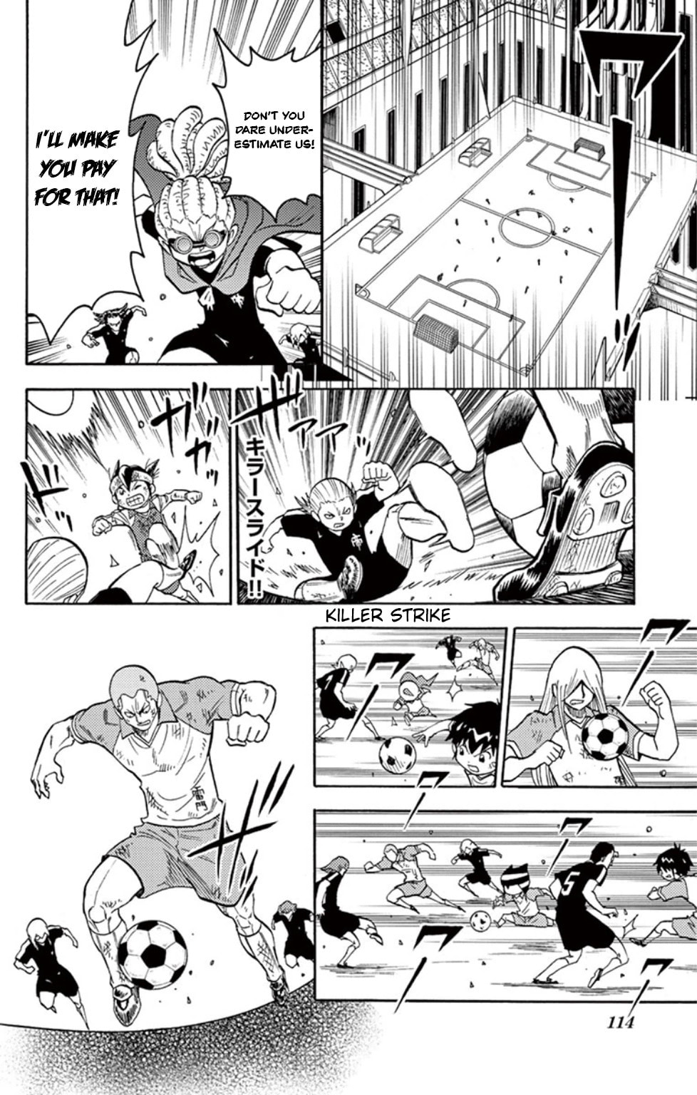 Run Inazuma the Final Score! page 18