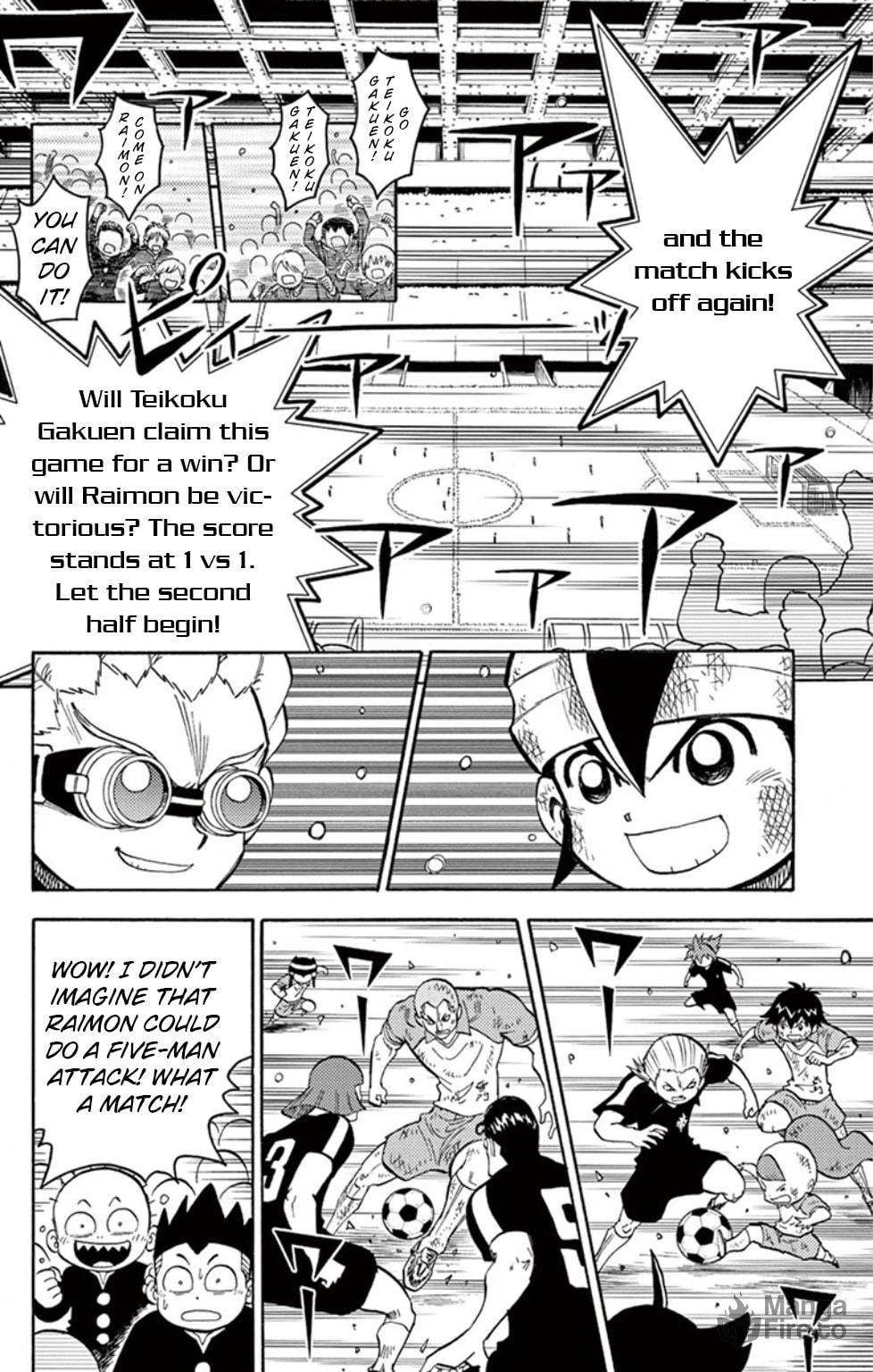 Run Inazuma the Final Score! page 4