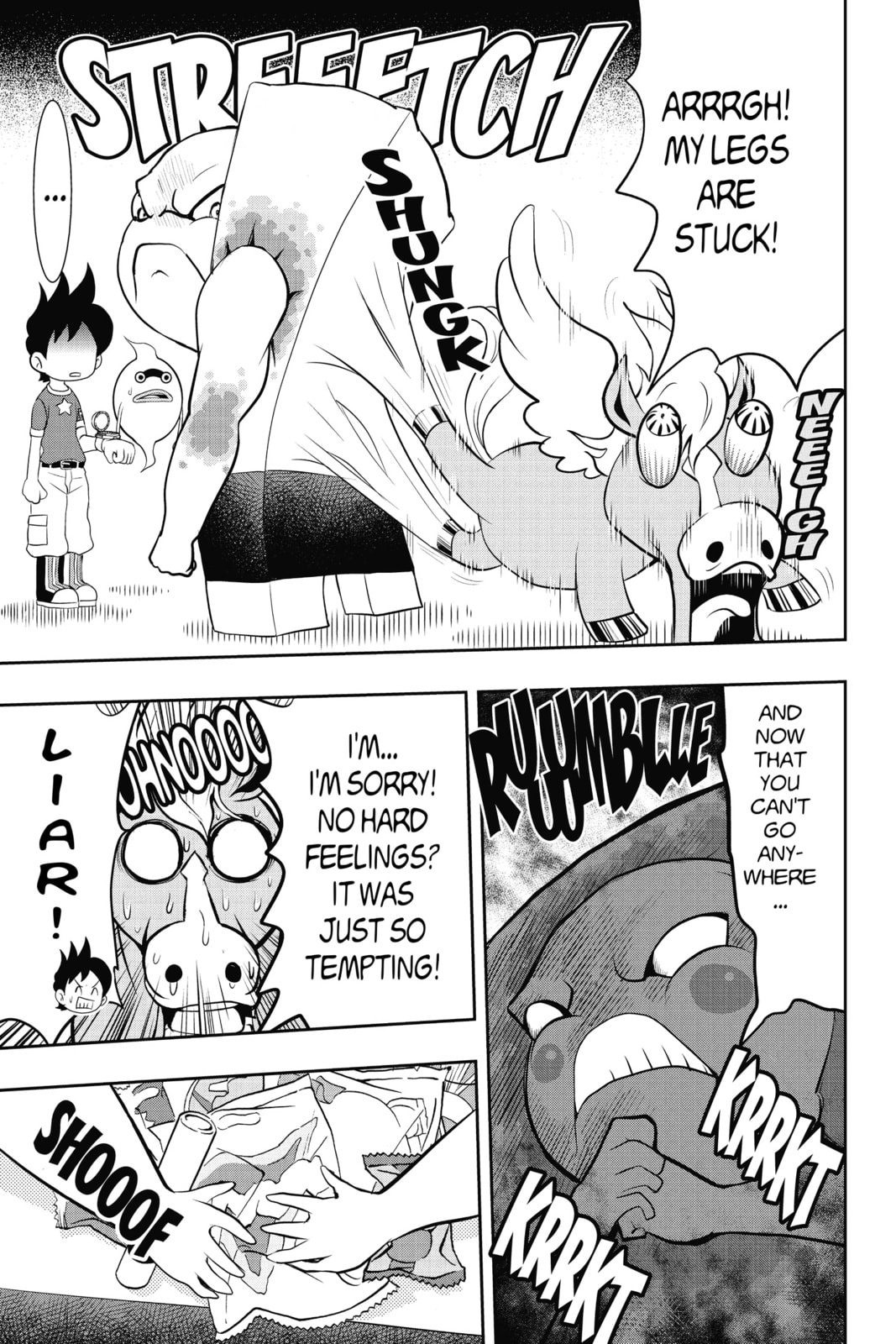 Don‘t Give in to the Dark Side! featuring Trouble Yo~kai Negasus page 12