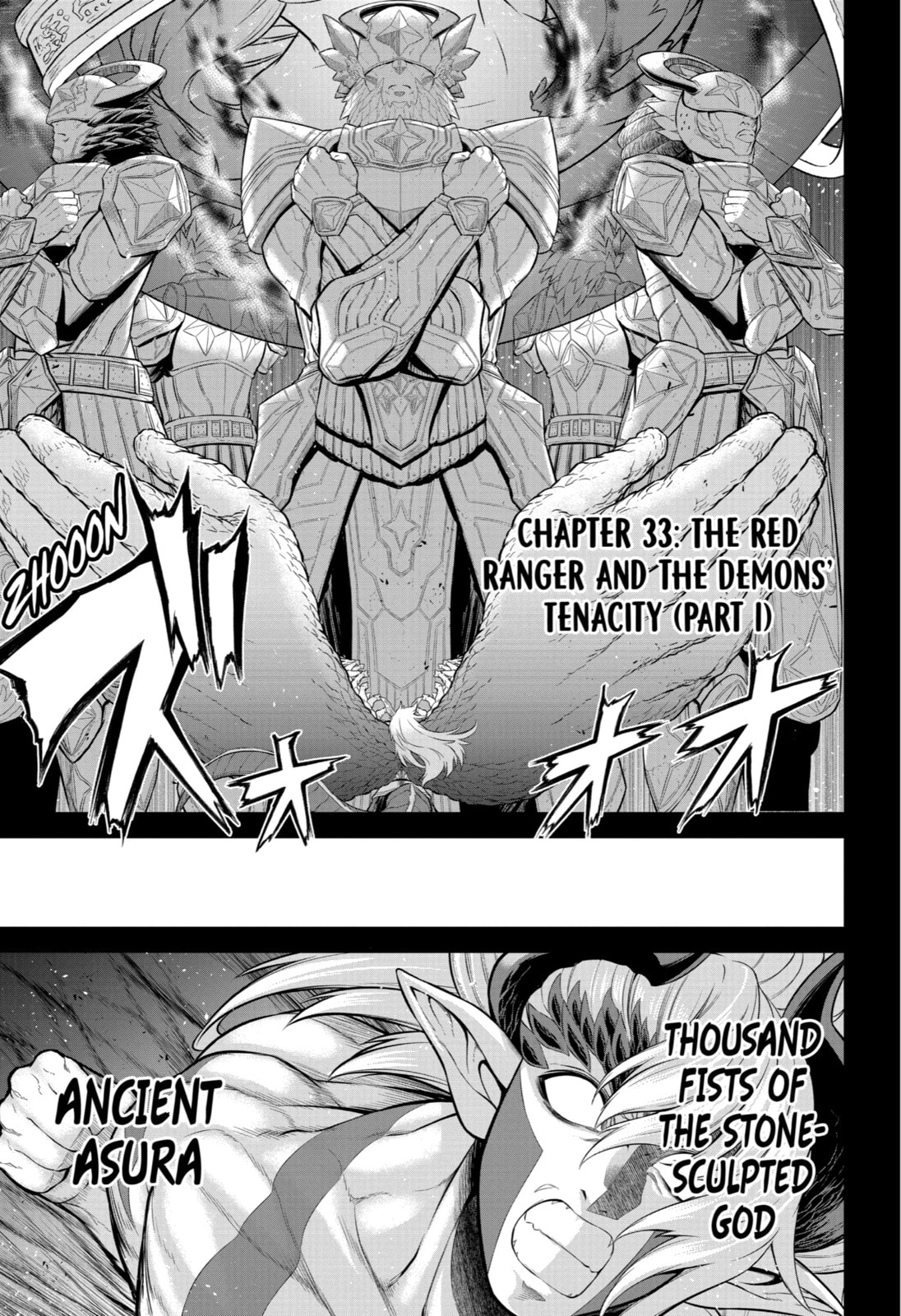 The Red Ranger Becomes an Adventurer in Another World – Chapter 33 page 0