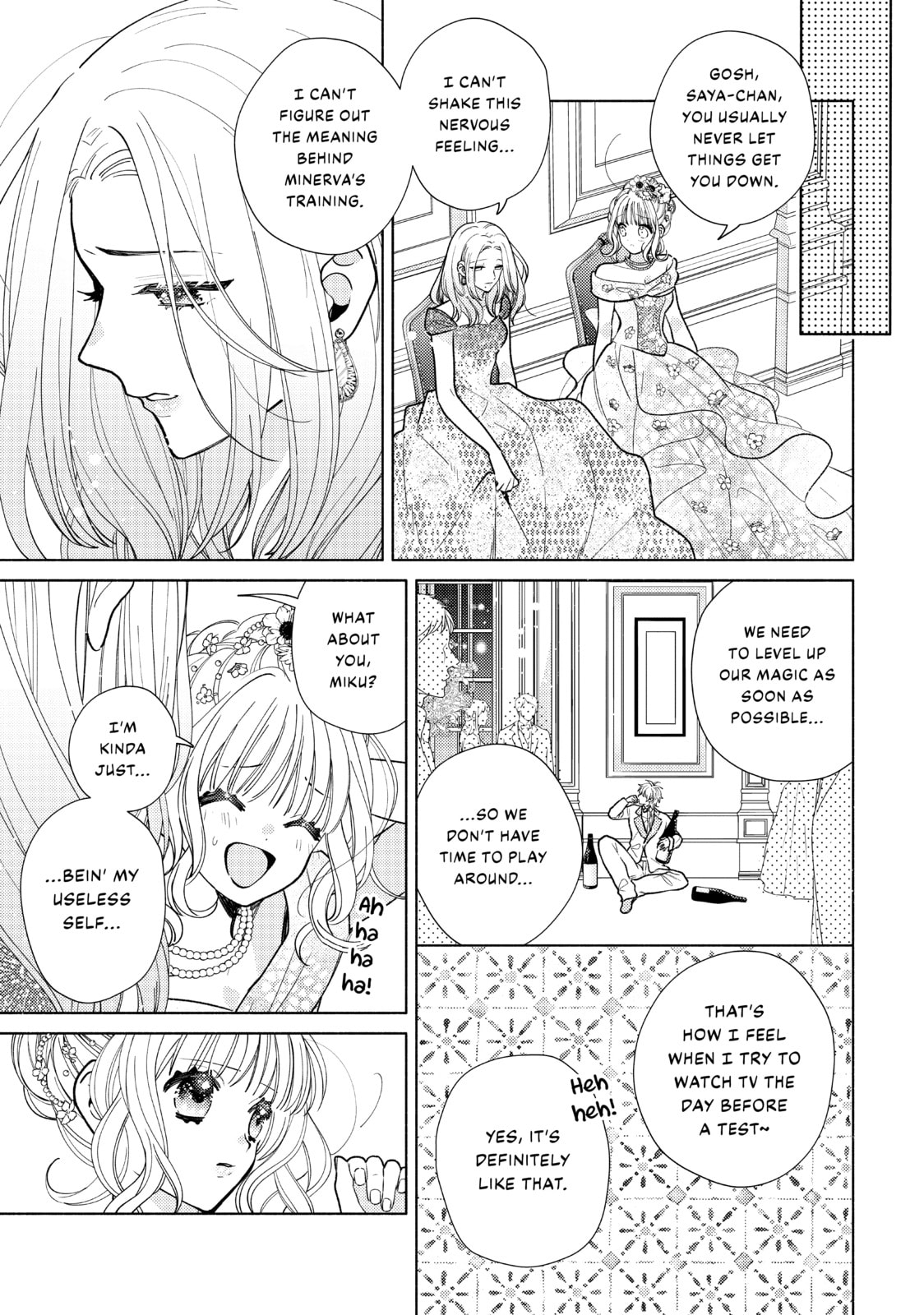 Magic Cast on Oneself page 13