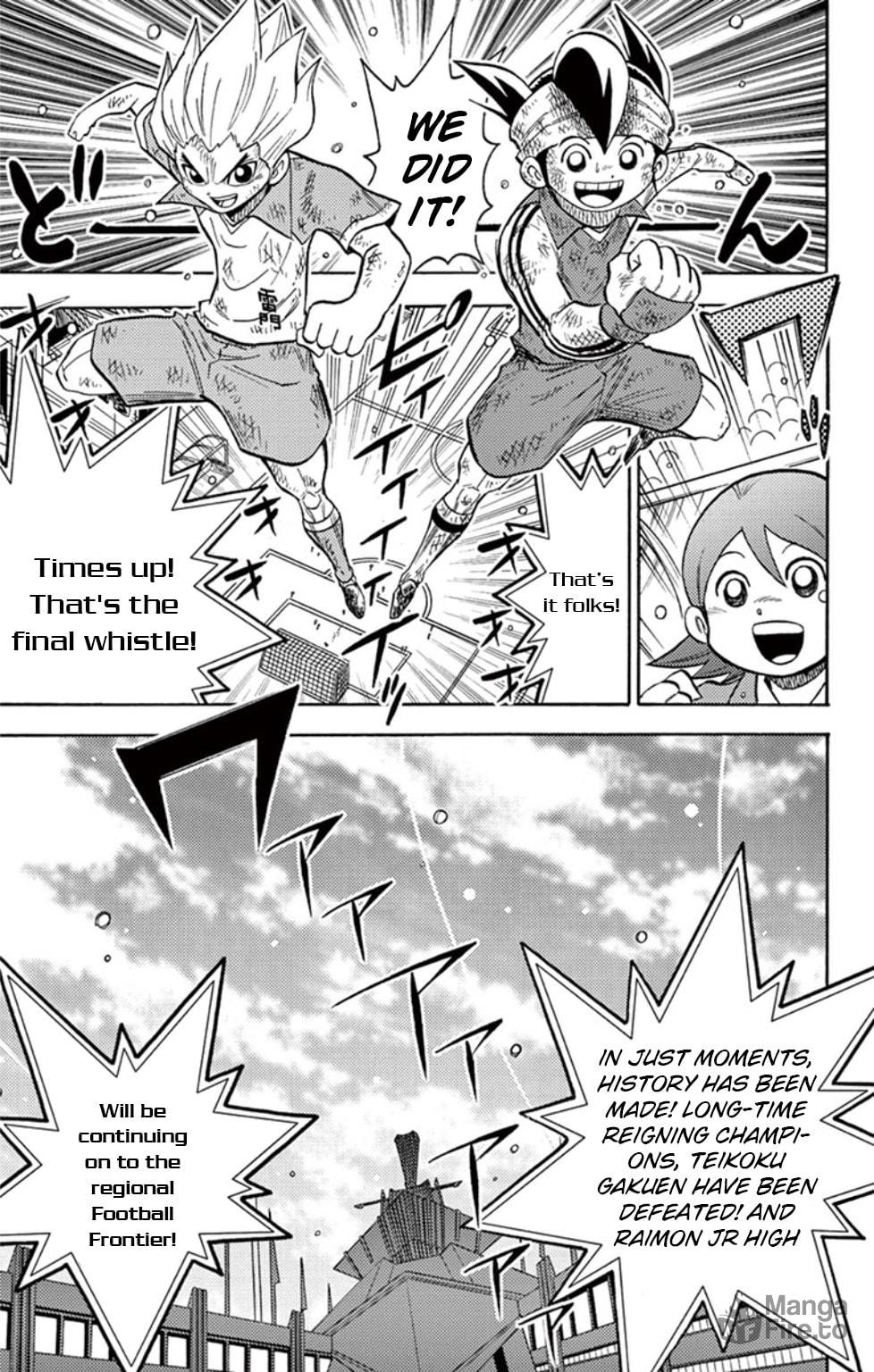 Run Inazuma the Final Score! page 34