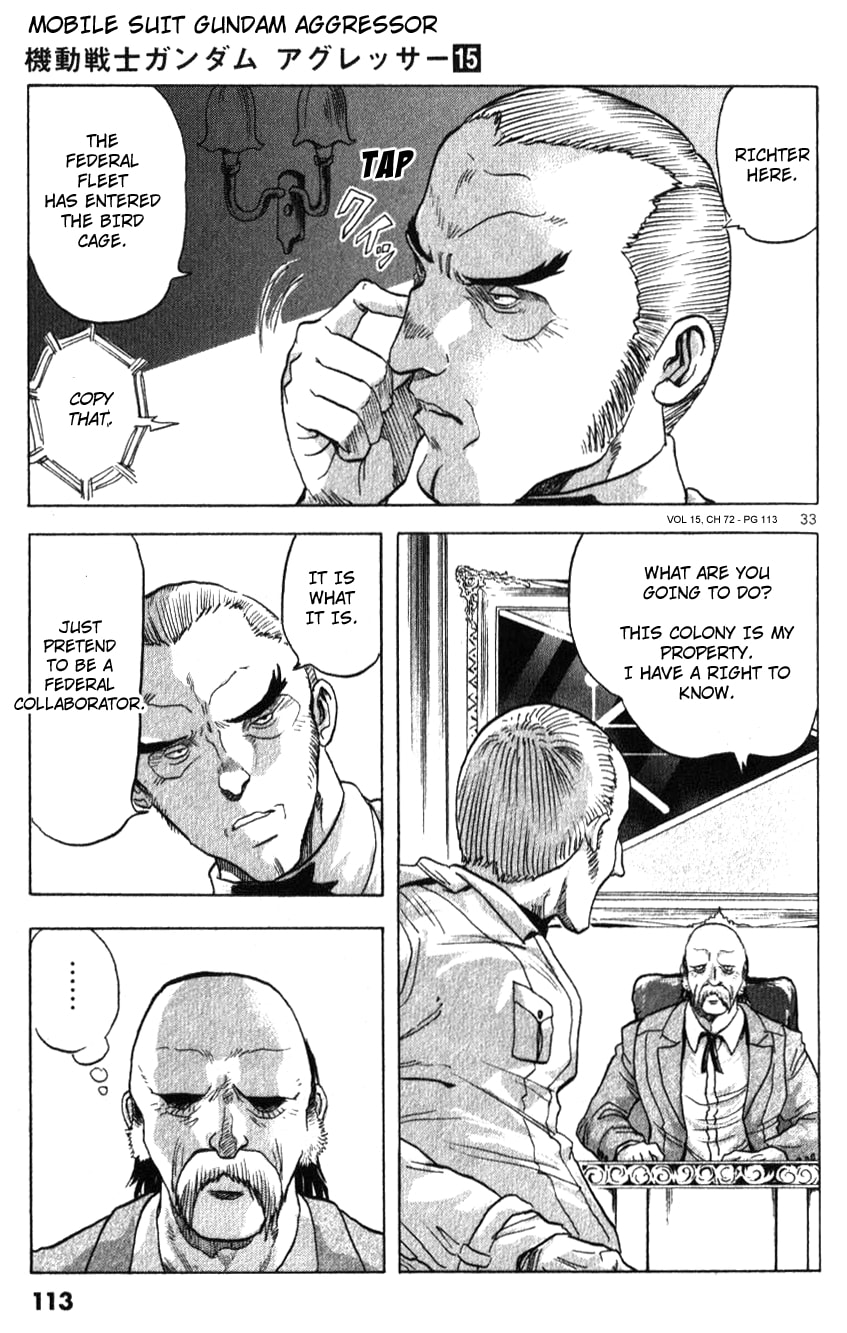 Mobile Suit Gundam Aggressor – Chapter 72 page 31