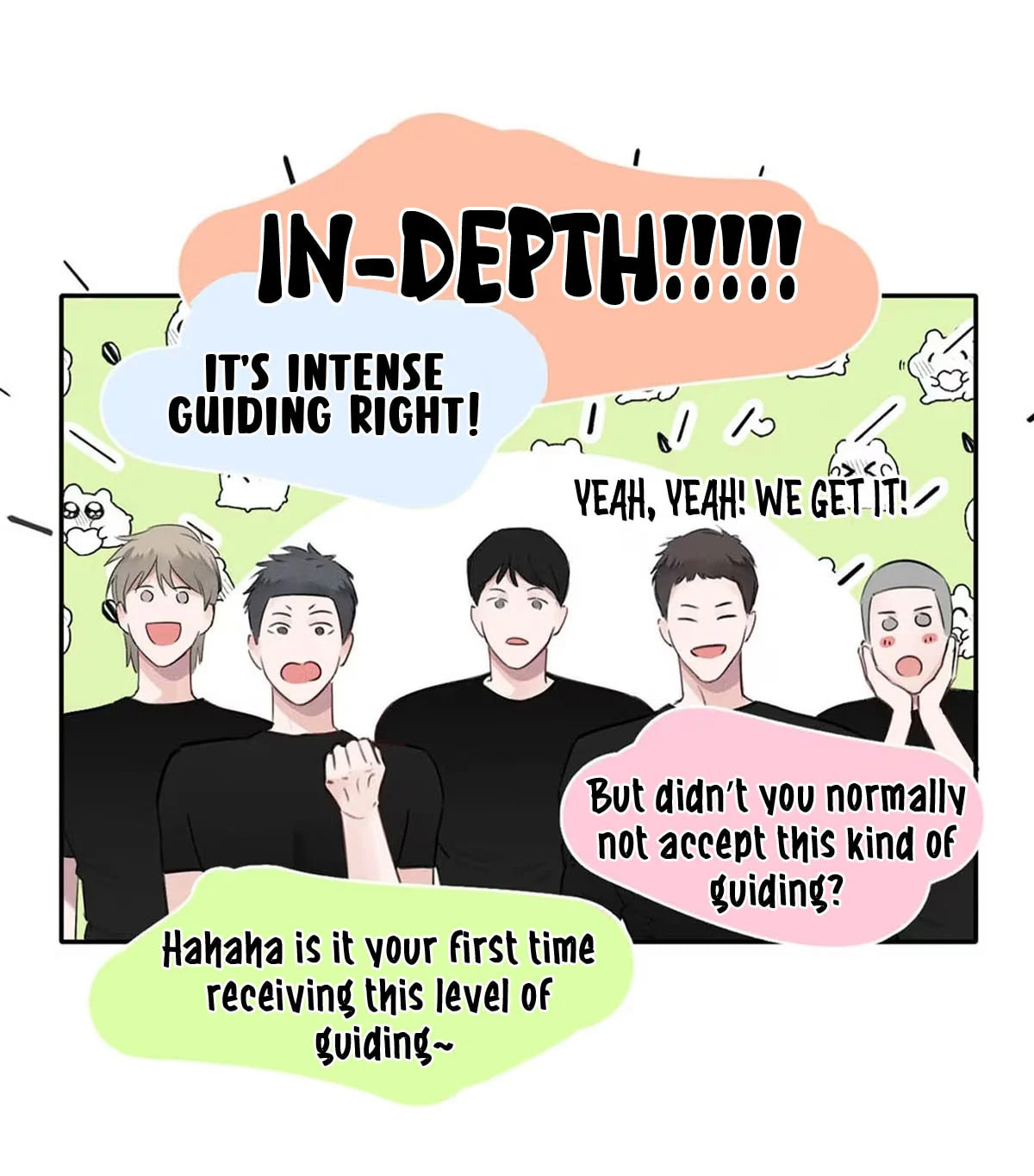 The guiding is more in-depth. page 36